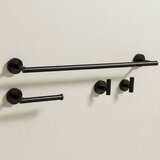 REA Bath Set kopalniških dodatkov Ari Black 4 deli | Shoptok.si