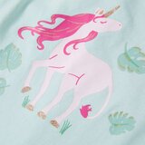  Dječja majica bez rukava svijetla boja mente 140 | shoptok.hr