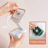 Venisymlis Čudovit Ustvarjalni Ročni Mini Usb Ventilator (Bel), Primeren Za Notranjo In Zunanjo Uporabo, (22070316) | Shoptok.si