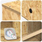  Terarij Smeđa 50 x 50 x 80 cm OSB Slike