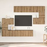 vidaXL Komplet TV omaric Drugo 8 pcs artisan hrast 80 x 30 x 30 cm | Shoptok.si