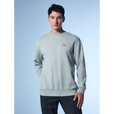 Sinsay Strukturalna crewneck majica | shoptok.hr