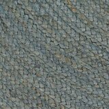  Ručno rađeni tepih od jute okrugli 90 cm maslinastozeleni | shoptok.hr