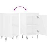 vidaXL Komoda 2 kosa bela 40x35x70 cm inženirski les | Shoptok.si