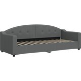 Dnevni krevet s madracem tamnosivi 80 x 200 cm od tkanine | shoptok.hr