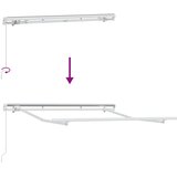  Okvir tende Bijelo 2,5 x 2 m Metal | shoptok.hr