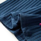  Dječja majica dugih rukava rebrasto pletena modra 116 | shoptok.hr