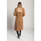 Fenzy Elegantan Dugi Kaput, Boja Deve | shoptok.hr