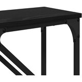  Konzolna stolica 2 pcs Crni hrast 100 x 28 x 75 cm | Eponuda.com