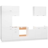  7-dijelni set kuhinjskih ormarića bijeli od iverice | shoptok.hr