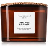 Vila Hermanos Apothecary Fresh Basil & Rhubarb dišeča sveča 350 g Cene