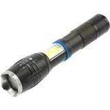 LED ROČNA SVETILKA SOS/ZOOM 8W 800LM 6400K IP44 AC AAA 3X1,5V, (21226035)