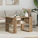  Kava Stol Umjetnički hrast 66 x 49,5 x 45 cm Konstruirano drvo | shoptok.hr
