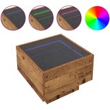  Bocni stol Staro drvo 40 x 40 x 30 cm Konstruirano drvo | shoptok.hr