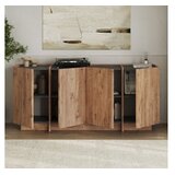 Hanah home Samostojeća komoda Dorma Atlantic Pine Anthracite | Eponuda.com