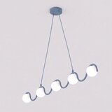  Luster na sajli SINUS 5xG9/8W/230V plavi | Eponuda.com