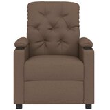  Naslonjač od tkanine smeđi | Eponuda.com