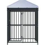 vidaXL Vanjski kavez za pse s krovom 120 x 120 x 150 cm | shoptok.hr