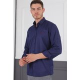 Dewberry G720 MEN'S SHIRT-NAVY-BURGUNDY | Shoptok.si