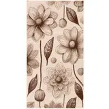 FD Bež otroška preproga 80x150 cm Daisies Dark Beige –