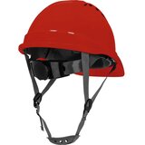 Lahti Pro zaštitna kaciga s ventilacijskim otvorima crvena L1041006 | shoptok.hr