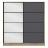 Hanah home Ormar Kale 180x210x52cm Bež-Antracit | Eponuda.ba