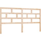 Maison Chic posteljno vzglavje - vzglavna omarica - nočna omarica 206x4x100 cm trdna borovina, (21705224) Cene