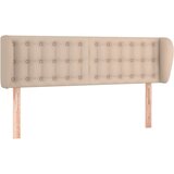  Uzglavlje s ušima boja cappuccina 147x23x78/88 cm umjetna koža | shoptok.hr