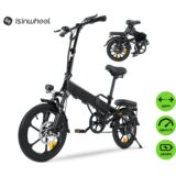  Električno zložljivo kolo isinwheel U3 - črna Cene