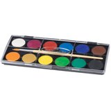 Boja vodena fi 30mm 12 plus kist faber castell 125012 blister | Shoptok.si
