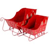  S/2 Dekor sanke, irvasi,crvene metal Cene