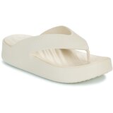 Crocs Japonke Getaway Platform Flip Bež Cene