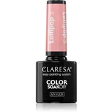 Claresa SoakOff UV/LED Color Lollipop gel lak za nohte odtenek LOLLIPOP 3 5 g