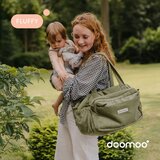 Doomoo torba za previjanje Fluffy - Corduroy Kaki | shoptok.hr
