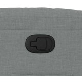  Naslonjač na podizanje od tkanine svjetlosivi | shoptok.hr