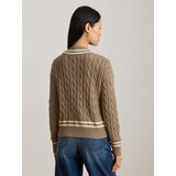 Polo Ralph Lauren Pulover 'TEDURPH' kremna / temno bež | Shoptok.si