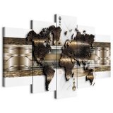 Artgeist Slika Na Platnu Metalic World | Shoptok.si