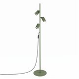 Sollux Zelena aluminijasta stoječa svetilka z upogljivo konstrukcijo (višina 155 cm) Gleam – Cene