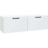vidaXL TV ormar za zid Zidne Bijela 98 x 31 x 30 cm Konstruirano drvo - Bijela 98 x 31 cm | shoptok.hr