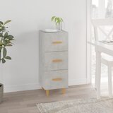 vidaXL Komoda siva boja betona 34,5x34x90 cm od konstruiranog drva Cijene
