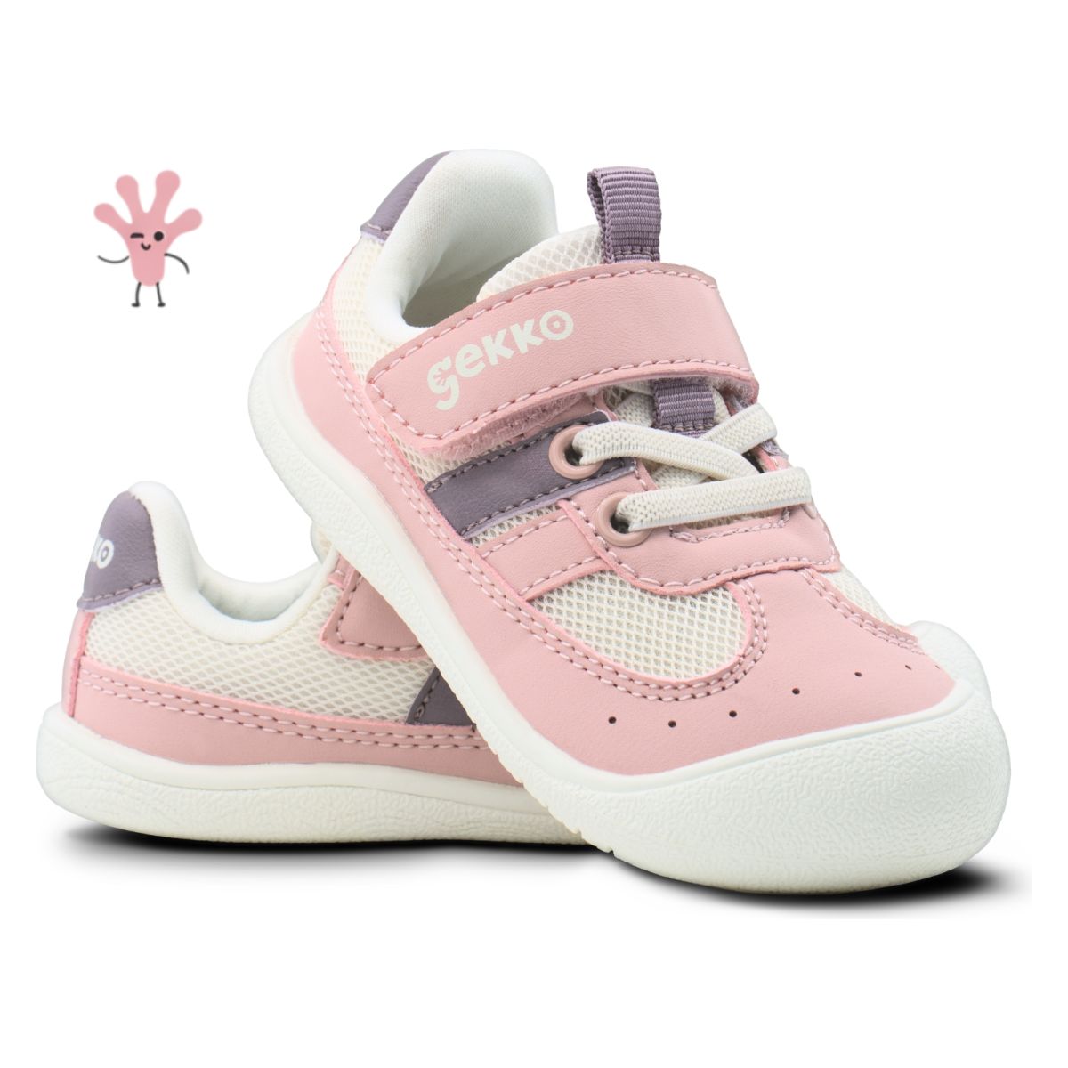Gekko čevelj nizek Breeze 1920 barefoot D pink / sunrise 25 | Shoptok.si
