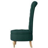  Fotelja sa zaštitom Tamnozelena 56,5 x 70 x 110 cm tkanina | shoptok.hr