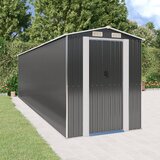  Vrtno spremište antracit 192x689x223 cm pocinčani čelik | shoptok.hr