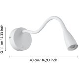 Eglo 901782 - led fleksibilna zidna lampa sa usb olivandino LED/3,8W/230V bela | Eponuda.com