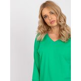 BASIC Feel Good Blouse-RV-BZ-7542.41X-green | Shoptok.si