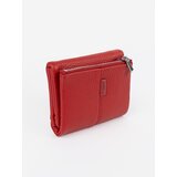 Shelvt Small red women's faux leather wallet | Shoptok.si