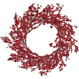  Coroană de Crăciun Crvena Plastika 48 x 10 x 48 cm (6 kom.) | shoptok.hr
