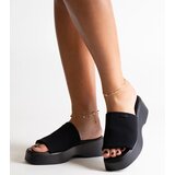 Big Star Beige slides with fur Adelma | Shoptok.si
