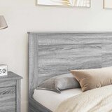  Uzglavlje s uzglavljem Siva Sonoma 200 cm Konstruirano drvo | shoptok.hr