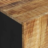  Komoda s 2 vrata 90 x 33 x 75 cm od masivnog drva manga | Eponuda.ba